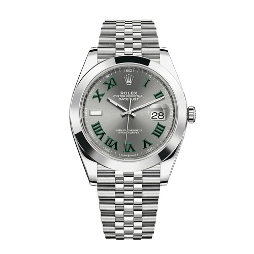 Oyster Perpetual Datejust 41 Mm Wimbledon