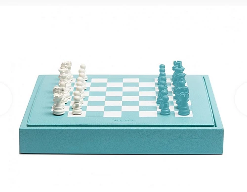 Chess Box Buffalo Leather