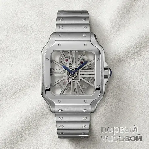 Santos De  Skeleton Watch