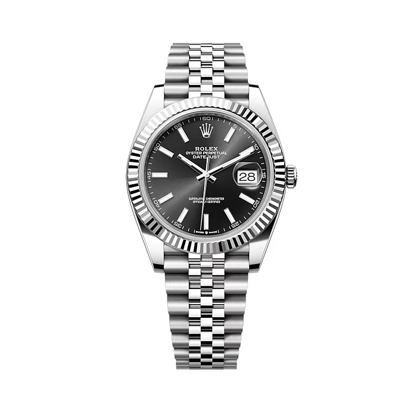 Datejust 41 mm Black Dial Jubilee Bracelet 