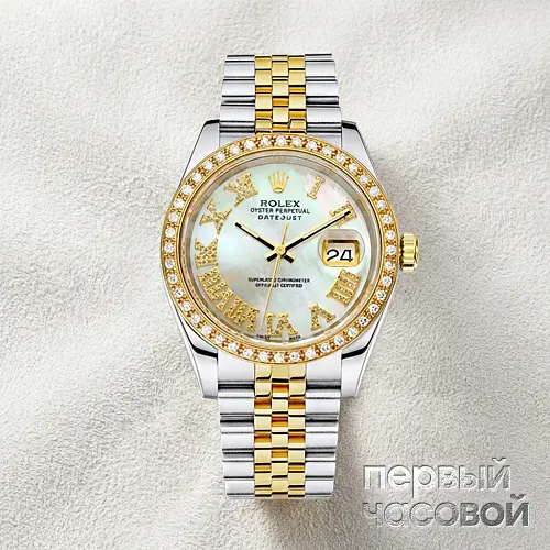 Datejust 36mm Steel and Yellow Gold