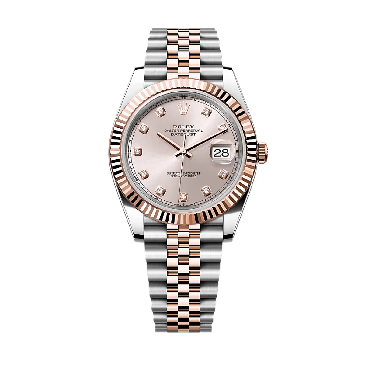 Купить элитные часы Rolex Datejust 41 Oyster Oystersteel and Everose gold 126331: в наличии в Москве!