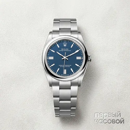 Oyster Perpetual 36 Med Blue Dial