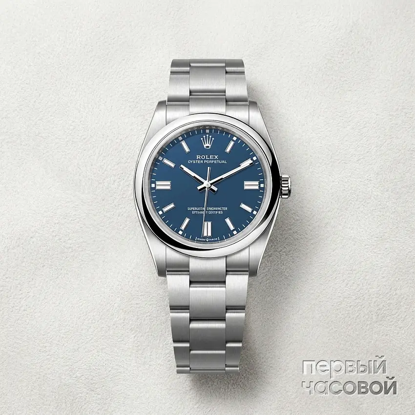 Oyster Perpetual 36 Med Blue Dial