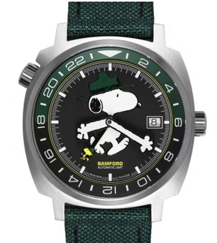 Limited Edition Peanuts "Beagle Scout" GMT Limited Edition For Hodinkee