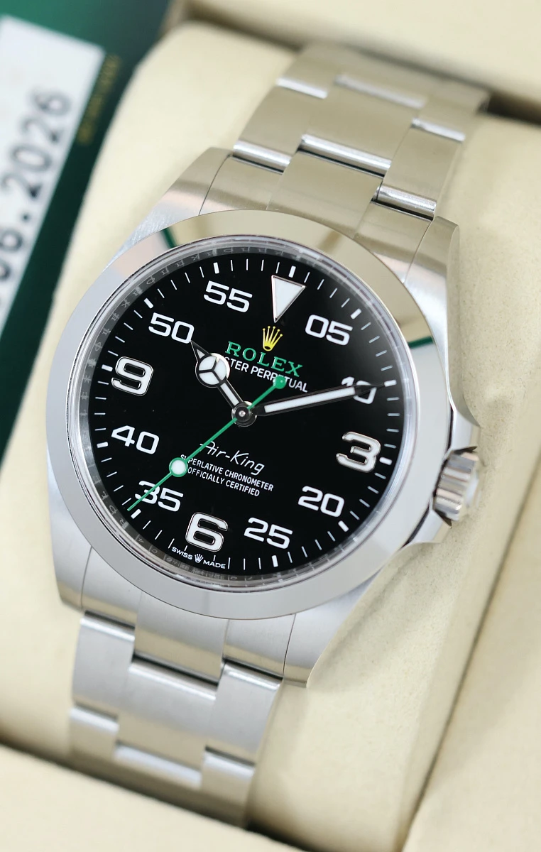 Купить элитные часы Rolex Oyster Perpetual Air King  126900: в наличии в Москве!