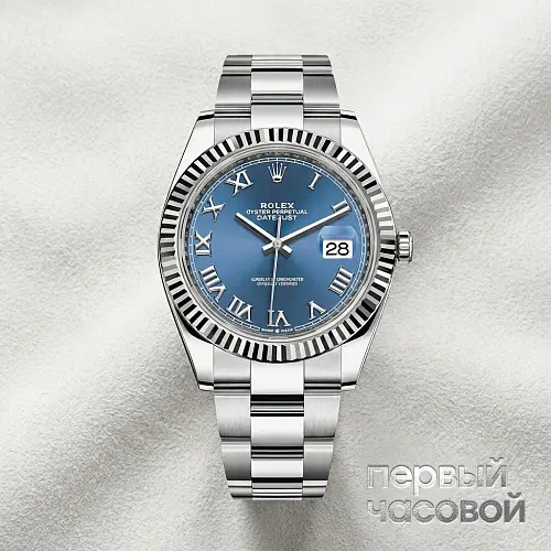 Datejust II 41mm Blue Azzurro 2022
