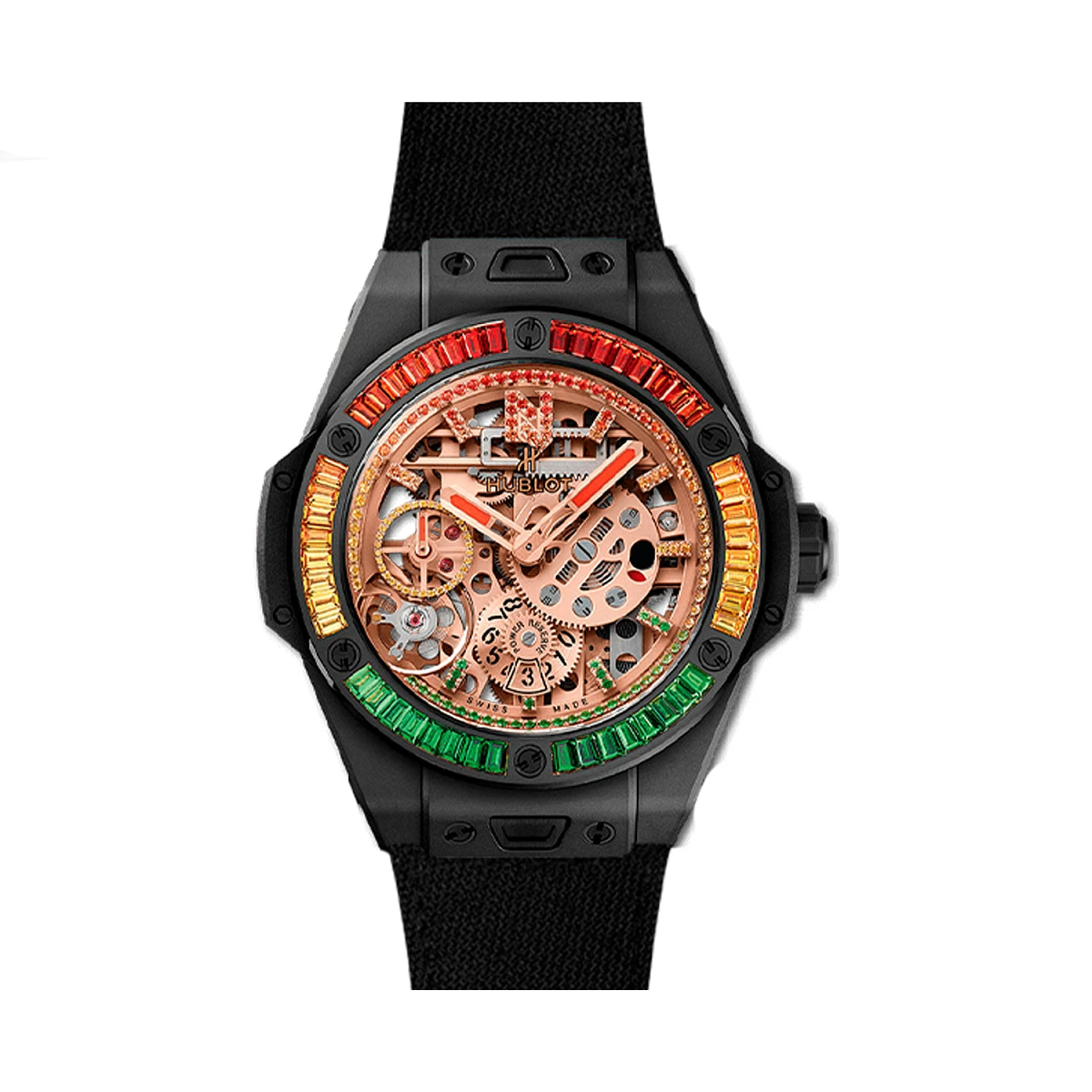 Купить элитные часы Hublot Big Bang Nicky Jam Ceramic X Setting 414.CI.4010.LR.4096.NJA19: в наличии в Москве!