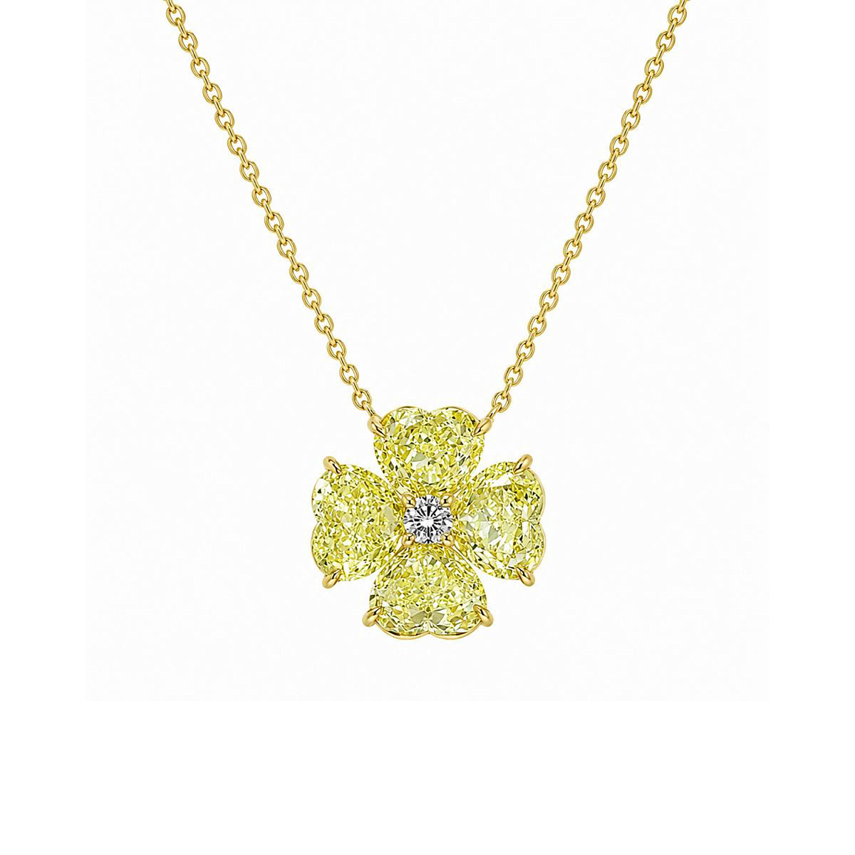 Studio jewelry Подвеска с бриллиантами 4,18 ct.