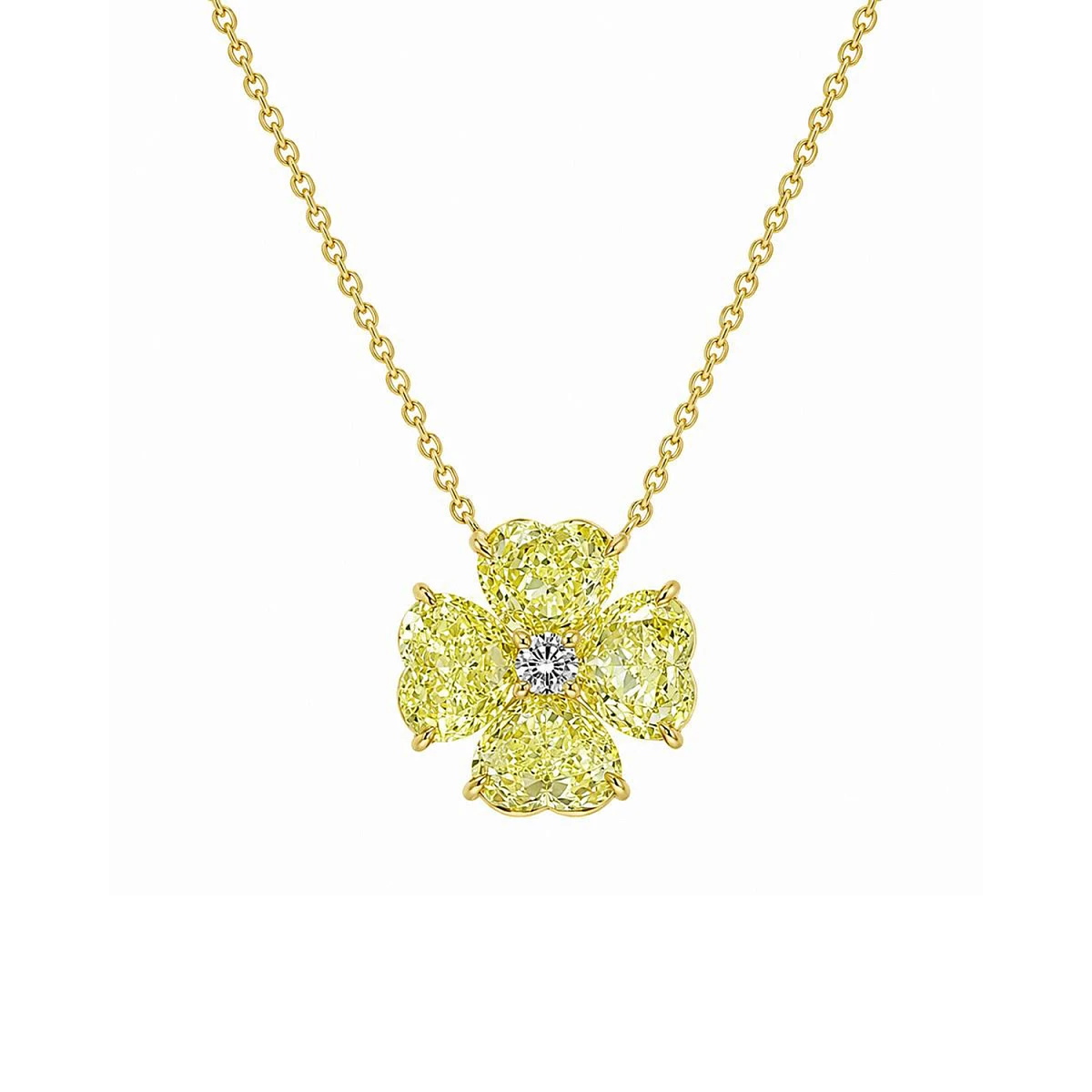 Studio jewelry Подвеска с бриллиантами 4,18 ct.