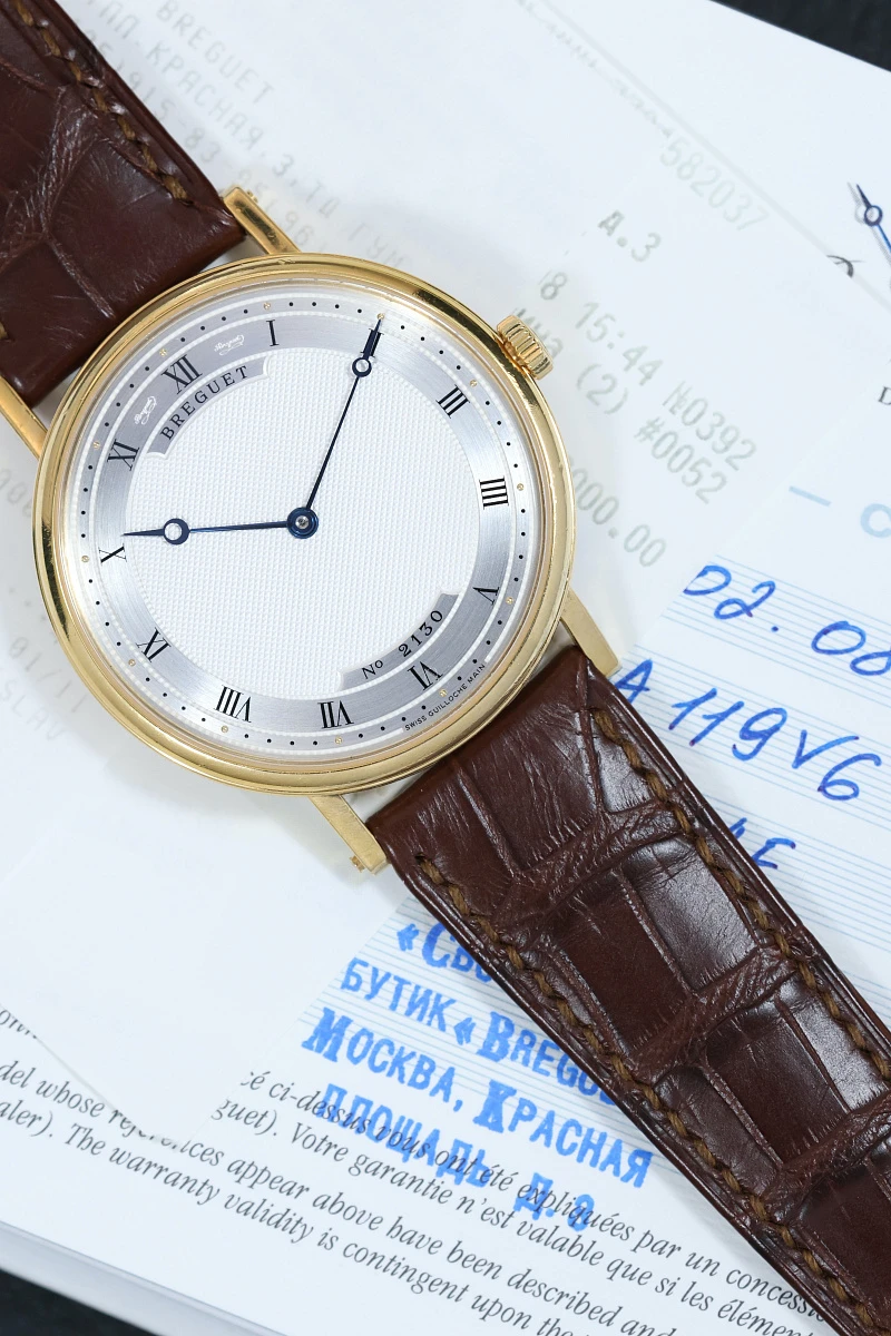 Купить элитные часы Breguet Breguet Classique Automatic Ultra Slim 5157BA/119/V6: в наличии в Москве!