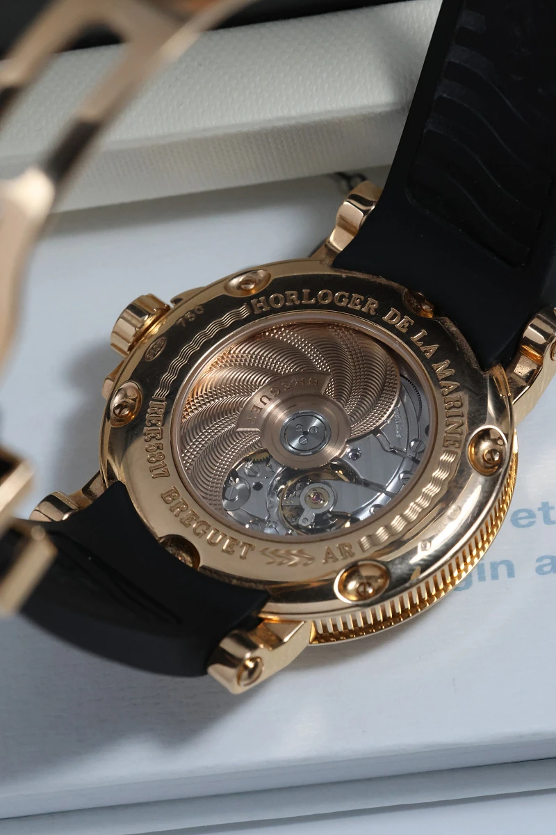 Купить элитные часы Breguet Marine Big Date Rose Gold 5817BR/Z2/5V8: в наличии в Москве!