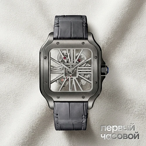 Santos De Cartier Skeleton