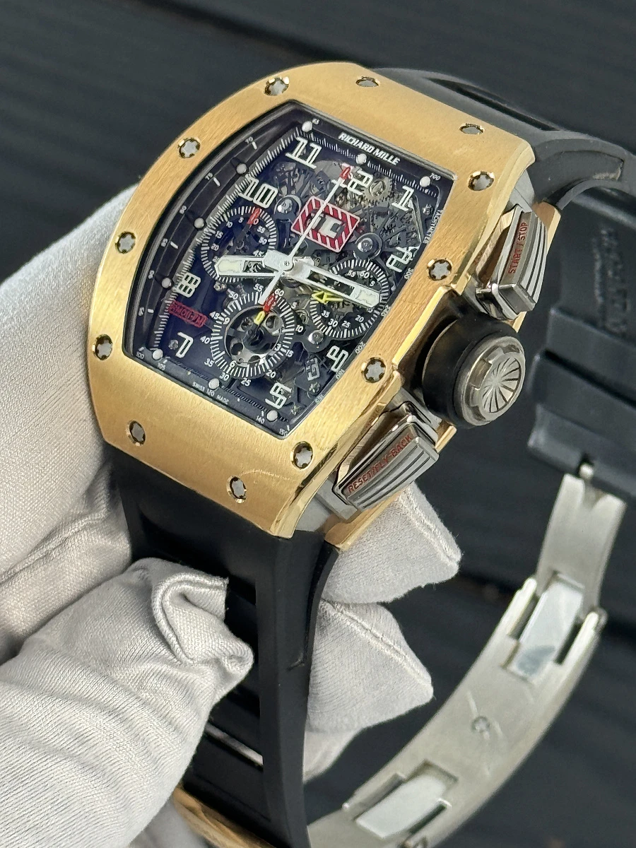 Купить элитные часы Richard Mille Rm11 Felipe Massa Rose Gold Titanium RM011 RG Ti: в наличии в Москве!