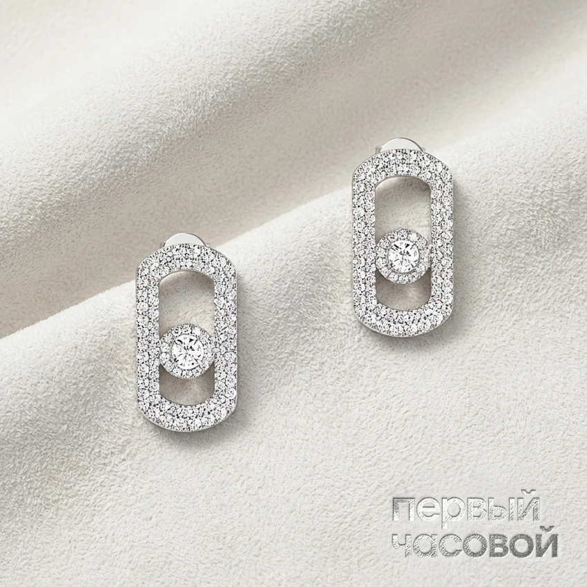 So Move Pavé Earrings