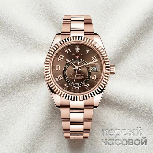 Sky-Dweller Rose Gold Discontinued Chocolate Dial