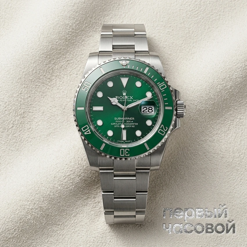 Submariner Green Hulk В Заводских Пленках