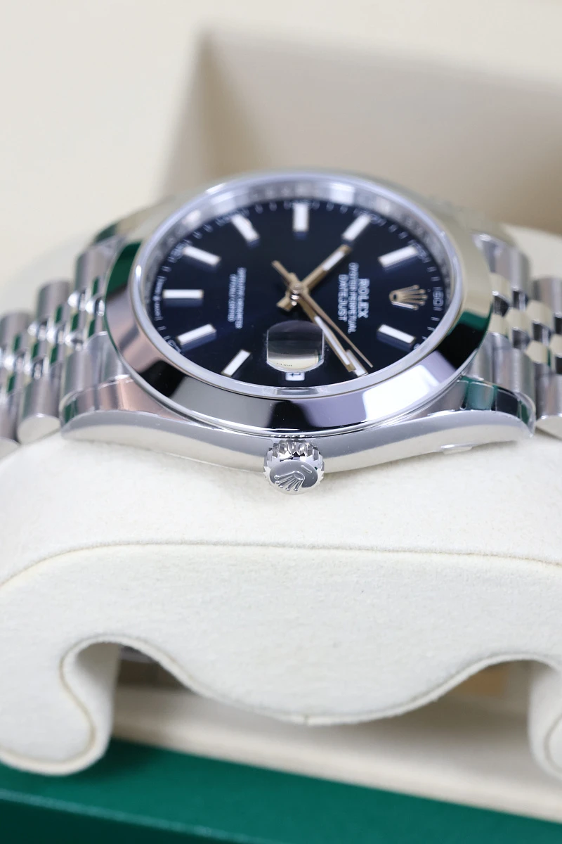 Купить элитные часы Rolex Oyster Perpetual Datejust 41 Mm Blue Sticks Jubilee 126300: в наличии в Москве!