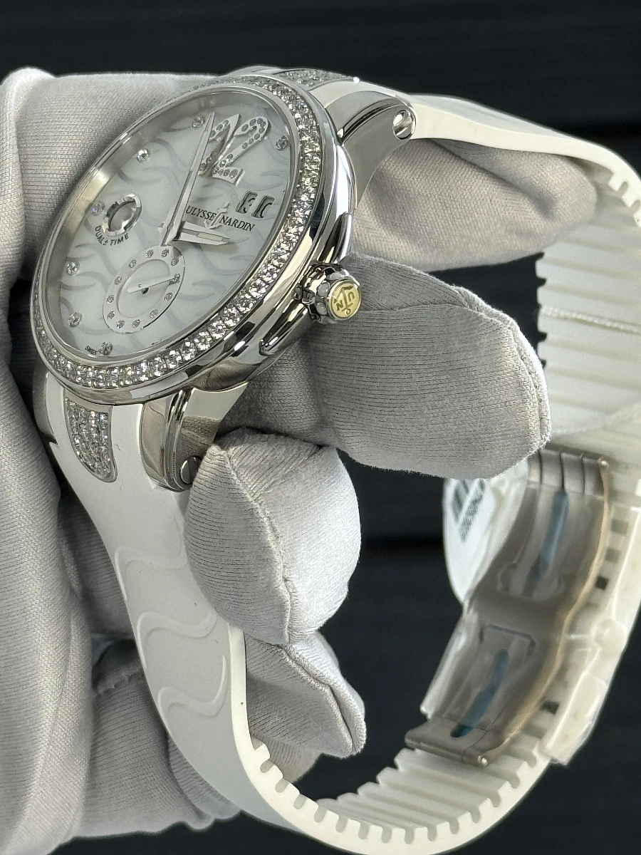 Купить элитные часы Ulysse Nardin Executive Dual Time Ladies 243-10/691: в наличии в Москве!