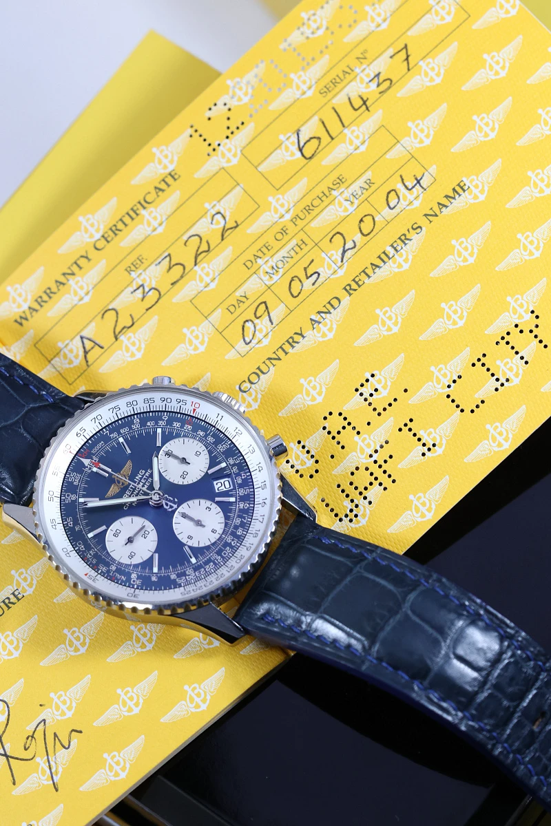 Купить элитные часы Breitling Breitling "Navitimer" Blue A23322-703: в наличии в Москве!