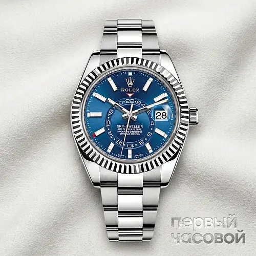 Sky-Dweller Steel Blue Dial