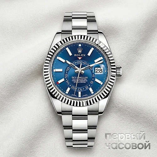 Sky-Dweller Steel Blue Dial