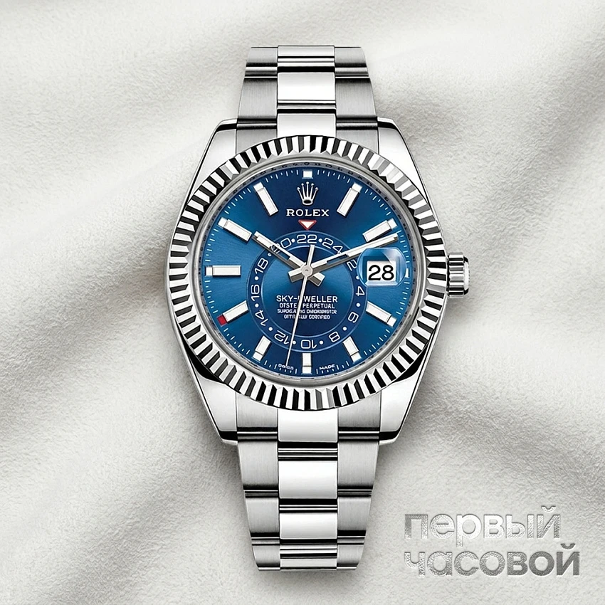 Sky-Dweller Steel Blue Dial