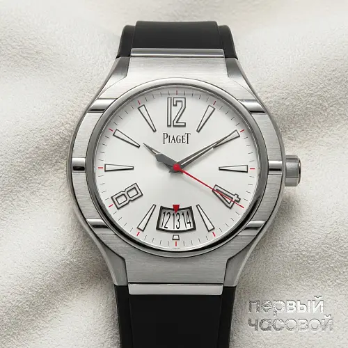 Polo FortyFive 45 mm Titanium Rubber Strap Automatic