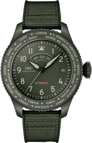 Pilots Watch Timezoner Top Gun Woodland