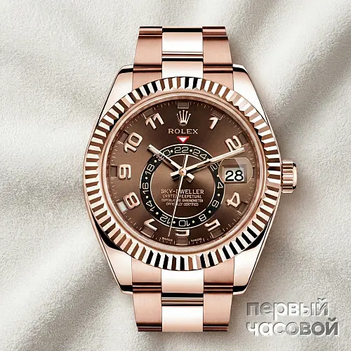 Sky-Dweller Rose Gold Discontinued Chocolate Dial 2021