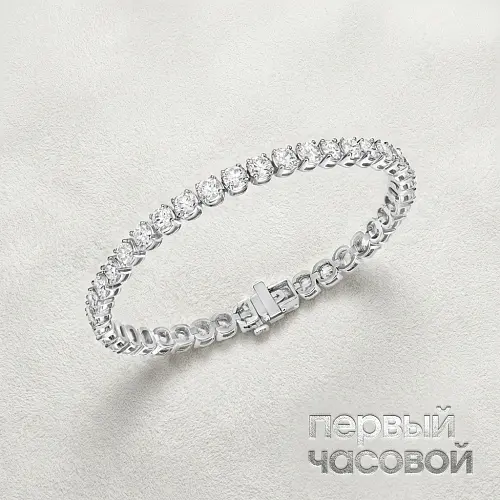 Браслет С Бриллиантами 11,97 Ct. F/Vs