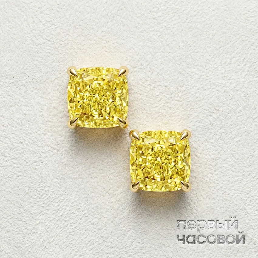 Серьги с бриллиантами 1,50/1,52 ct