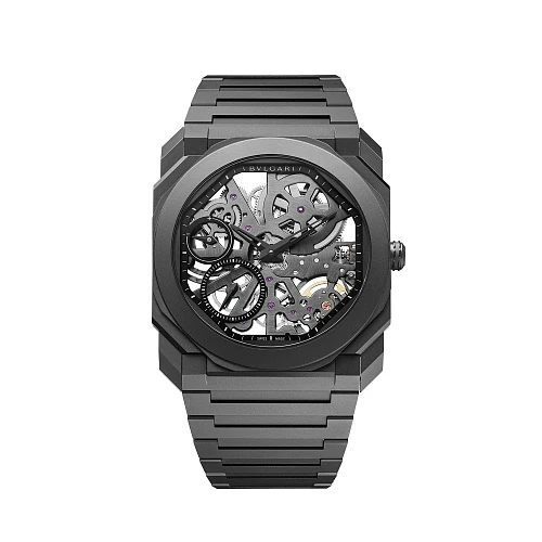 Octo Finissimo Skeleton Ultra-Thin Monochrome Ceramic 40Mm