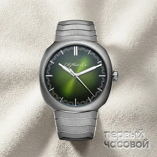 Streamliner Centre Seconds Matrix Green
