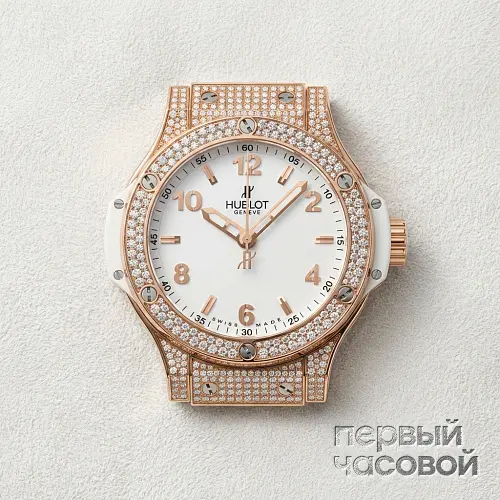 Big Bang Gold White Pave 38