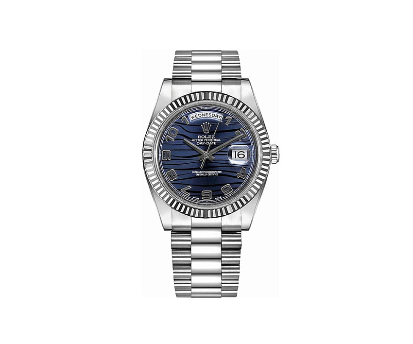 Day-Date 41mm Blue Waves Dial