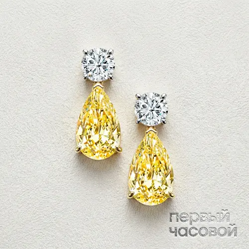 Серьги 1,00/1,03 Ct. Flby/Vs1