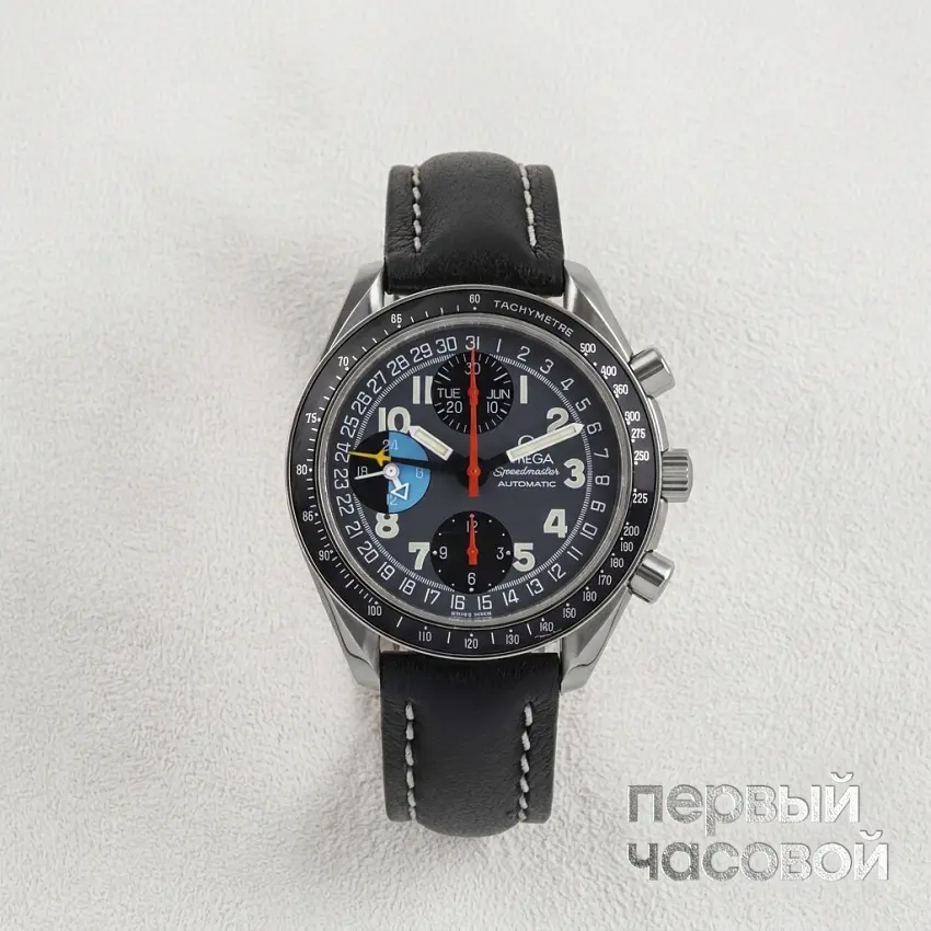 Triple Date Chronograph Steel Automatic