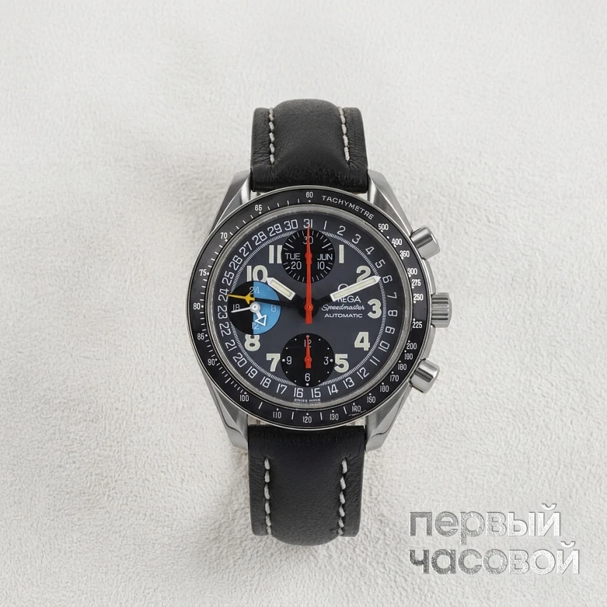 Triple Date Chronograph Steel Automatic 