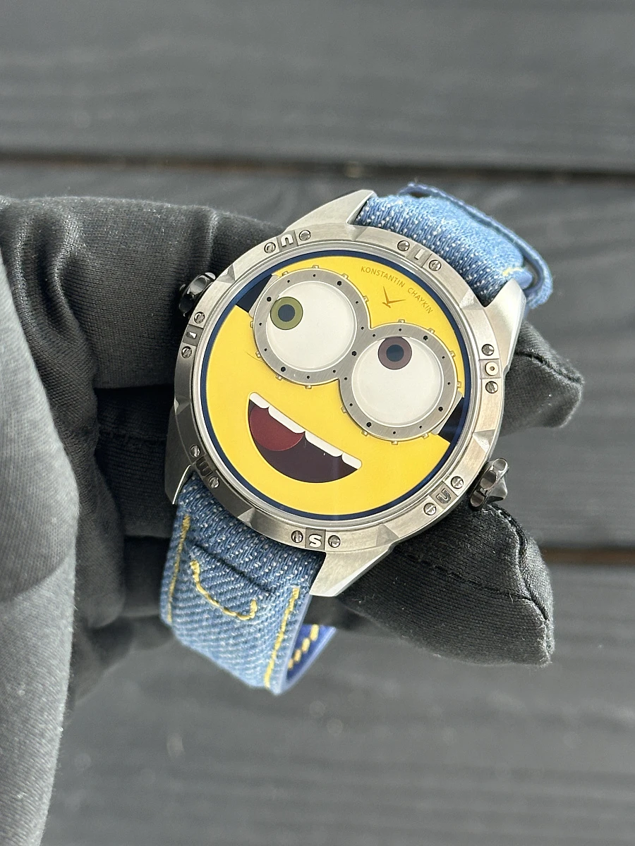 Купить элитные часы Konstantin Chaikin The Minions Watch Titanium Minions: в наличии в Москве!