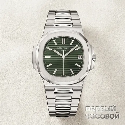 Nautilus Olive Green Dial