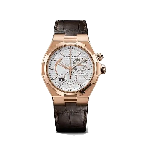 Overseas Dual Time Rose Gold White Dial