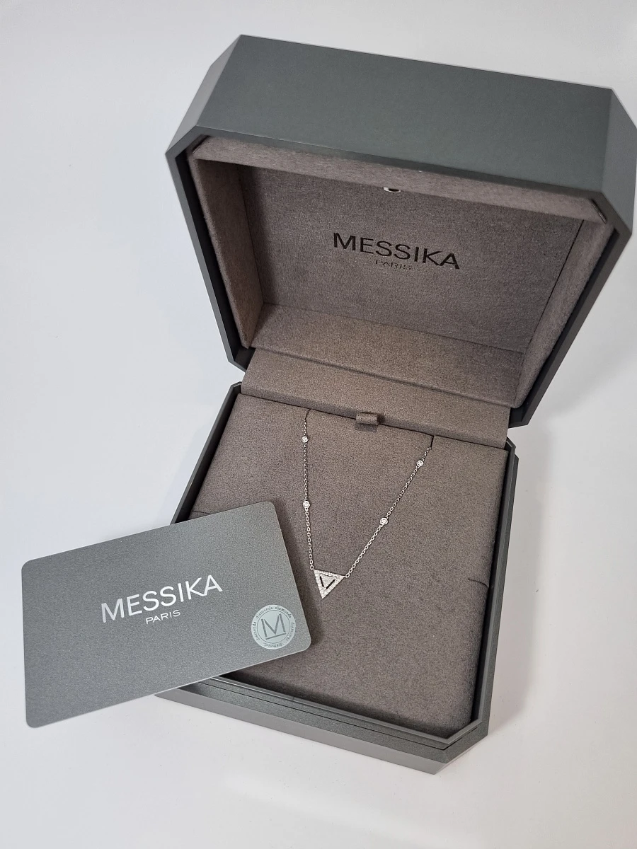 Купить украшение MESSIKA Théa Necklace 06438.WG: в наличии в Москве!