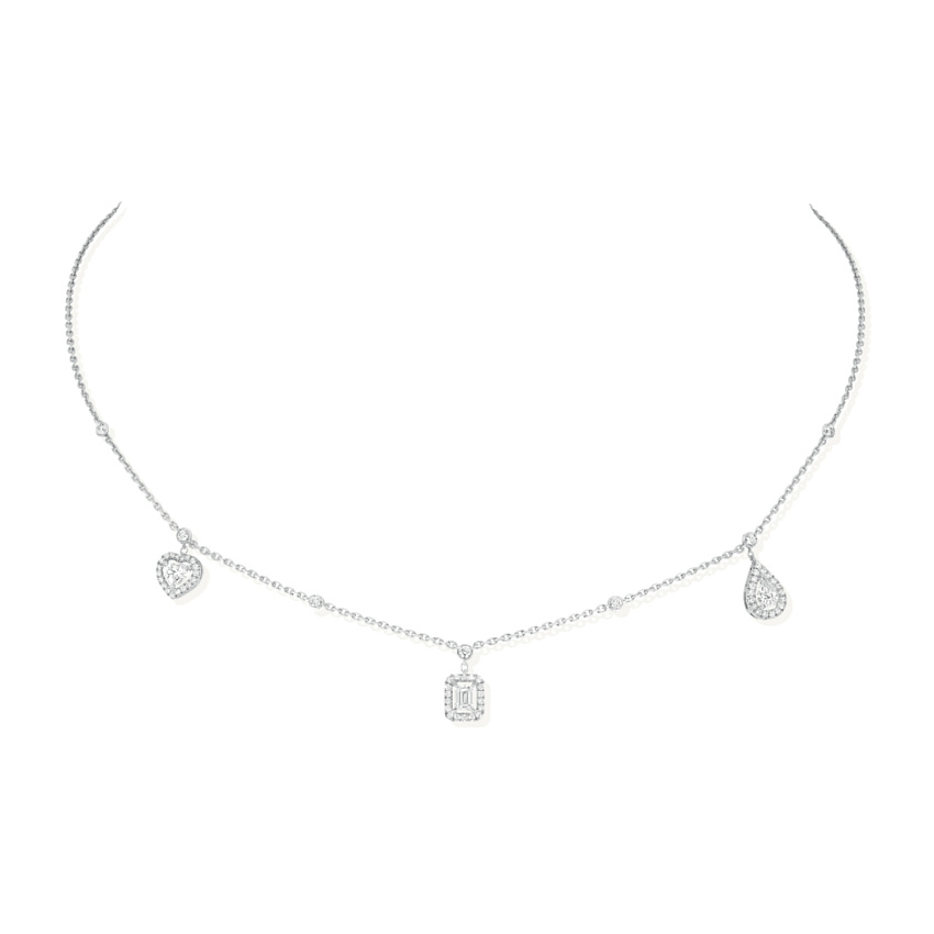 Necklace My Twin Trio 3 x 0.15 ct