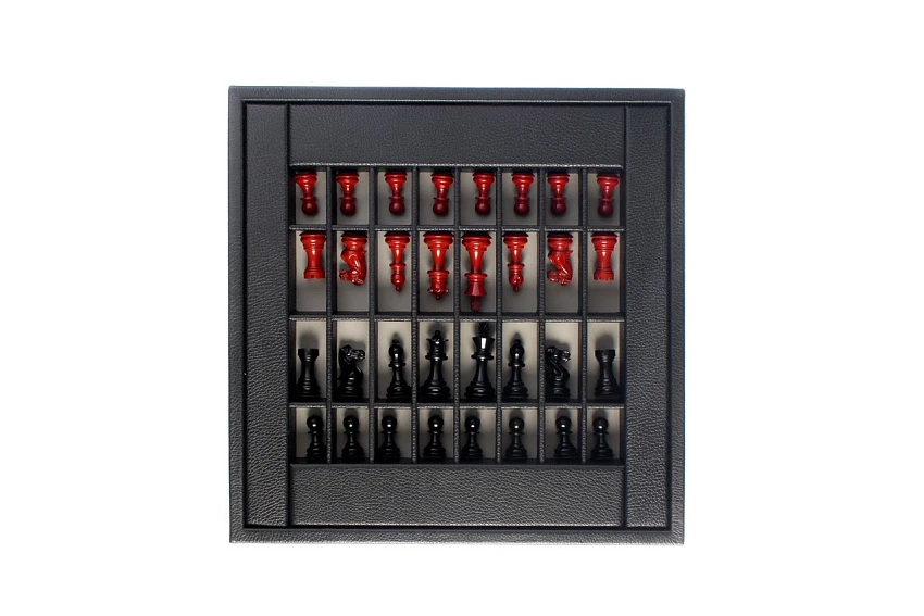 Chess Box Buffalo Leather