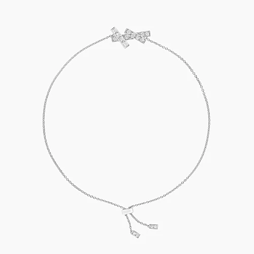 Threads Diamond Mini Bracelet