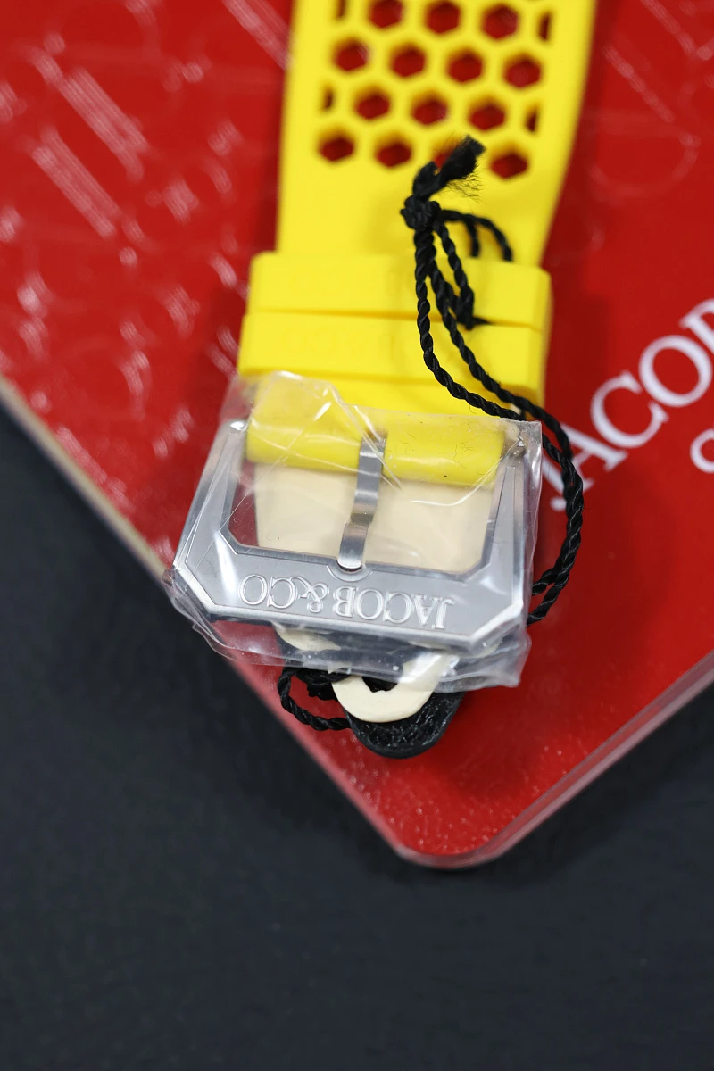 Купить элитные часы Jacob &amp; Co Epic X Skeleton Titanium Yellow EX110.20.AA.AQ.A: в наличии в Москве!