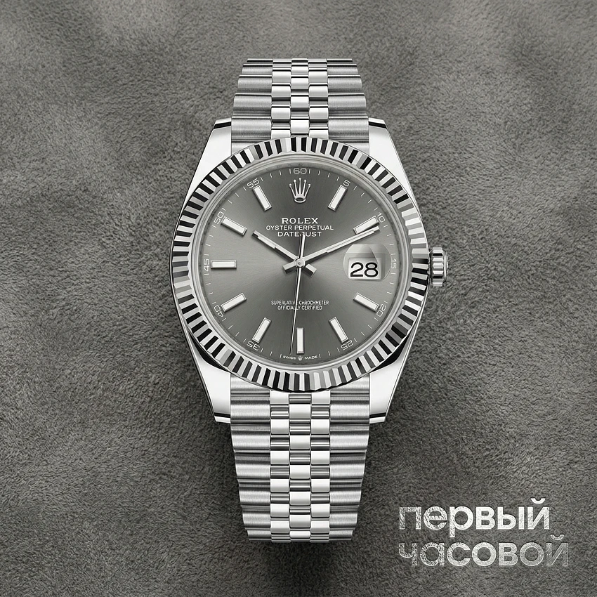 Datejust Ii 41Mm Dark Rhodium