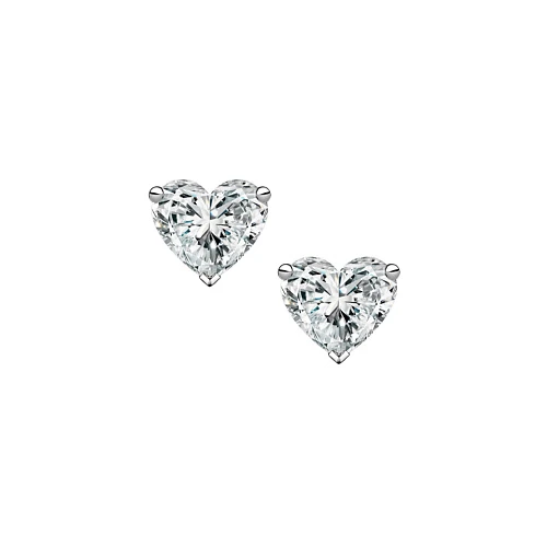 СЕРЬГИ 0,90/0,90 ct. I/VS2 "Heart Diamonds"