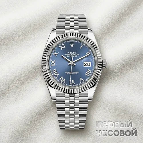 Datejust 41mm Blue Roman Dial